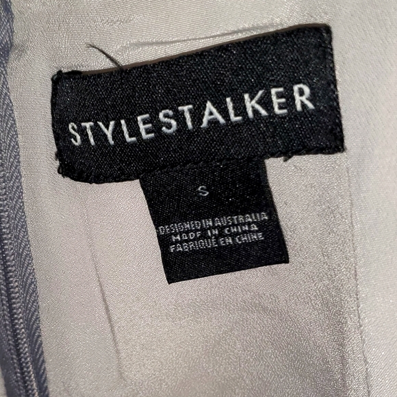 NWOT Stylestalker Floral, Bridal, Prom Open Front Open Back Formal Dress - Picture 7 of 7